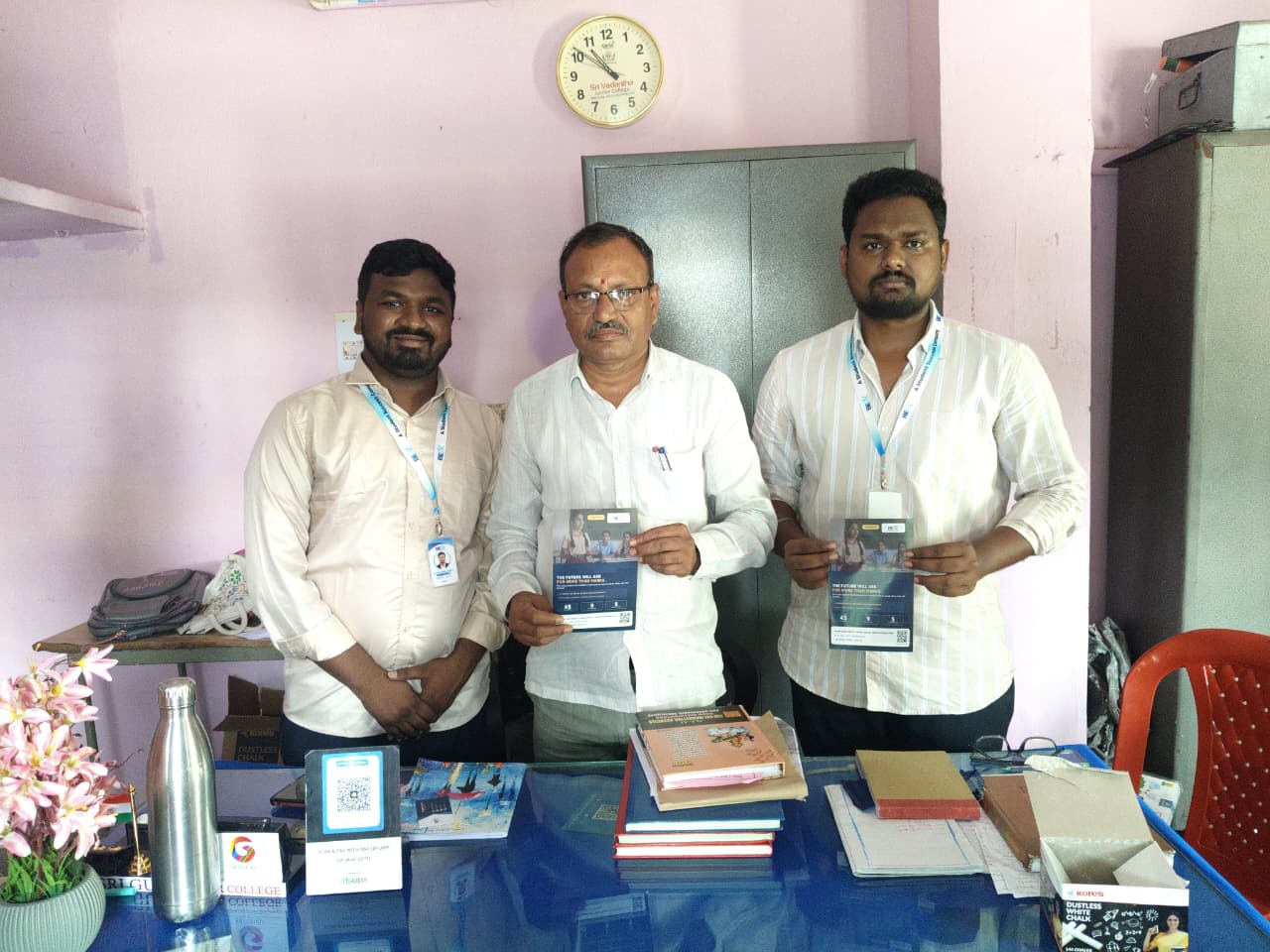 BE7X visit to Sri Chetana School