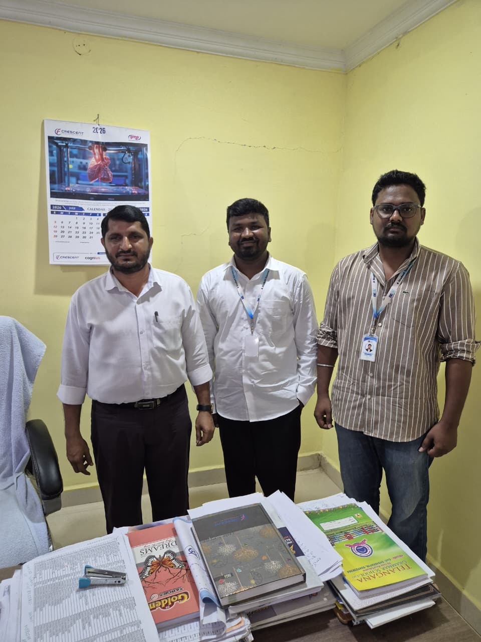 BE7X visit to Telangana Grammar School